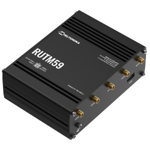 Teltonika RUTM59 Ultra-High Speed Smart Router for IoT Applications, Dual SIM, 5 Gigabit Ethernet